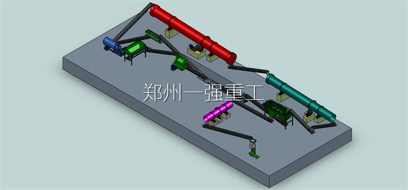 年產(chǎn)一萬噸有機肥生產(chǎn)線